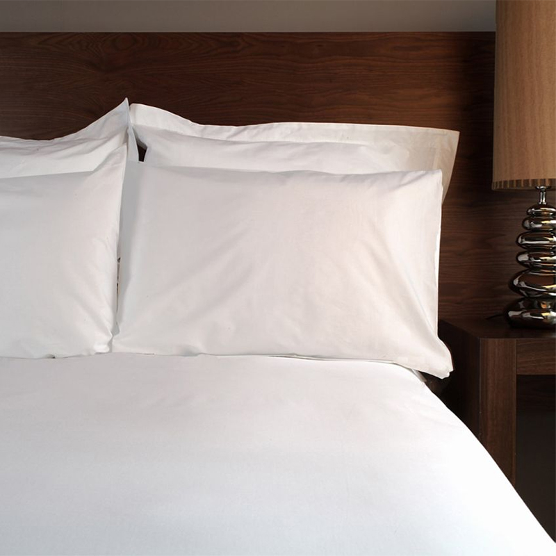 50 pamuk 50 polyester karışımı 200t percale sade örgü otel için
