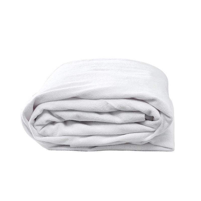 50/50 polyester pamuk 180gsm kariyer havlu su geçirmez otel yatak koruyucusu