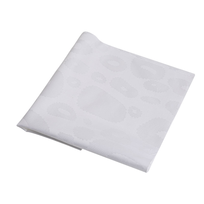 300T Pamuklu Saf Beyaz Sateen Jacquard Hotel Bedlinen kumaş